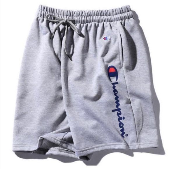 gray champion shorts